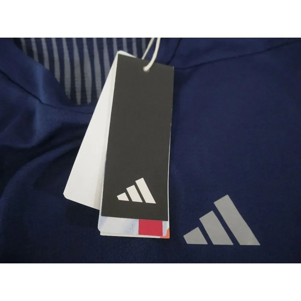 adidas Men's Train Essentials FR Short Sleeve T-shirt Blue Size S